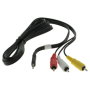 Audio Video-Kabel fr Sony HDR-PJ220E