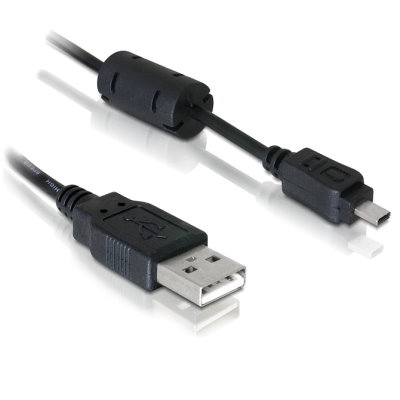 USB Kabel für Nikon Coolpix S640 DigitalkameraDatenkabelLänge 1,5m 